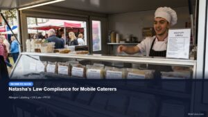 Natasha's Law Compliance for Mobile Caterers for mobile catering UK