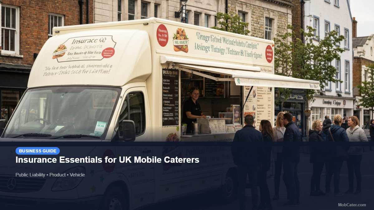 Insurance Essentials for UK Mobile Caterers for mobile catering UK