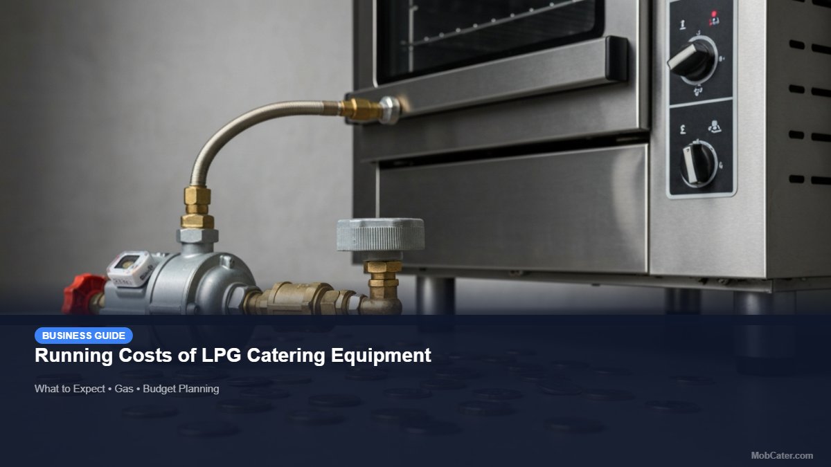 Running Costs of LPG Catering Equipment for mobile catering UK