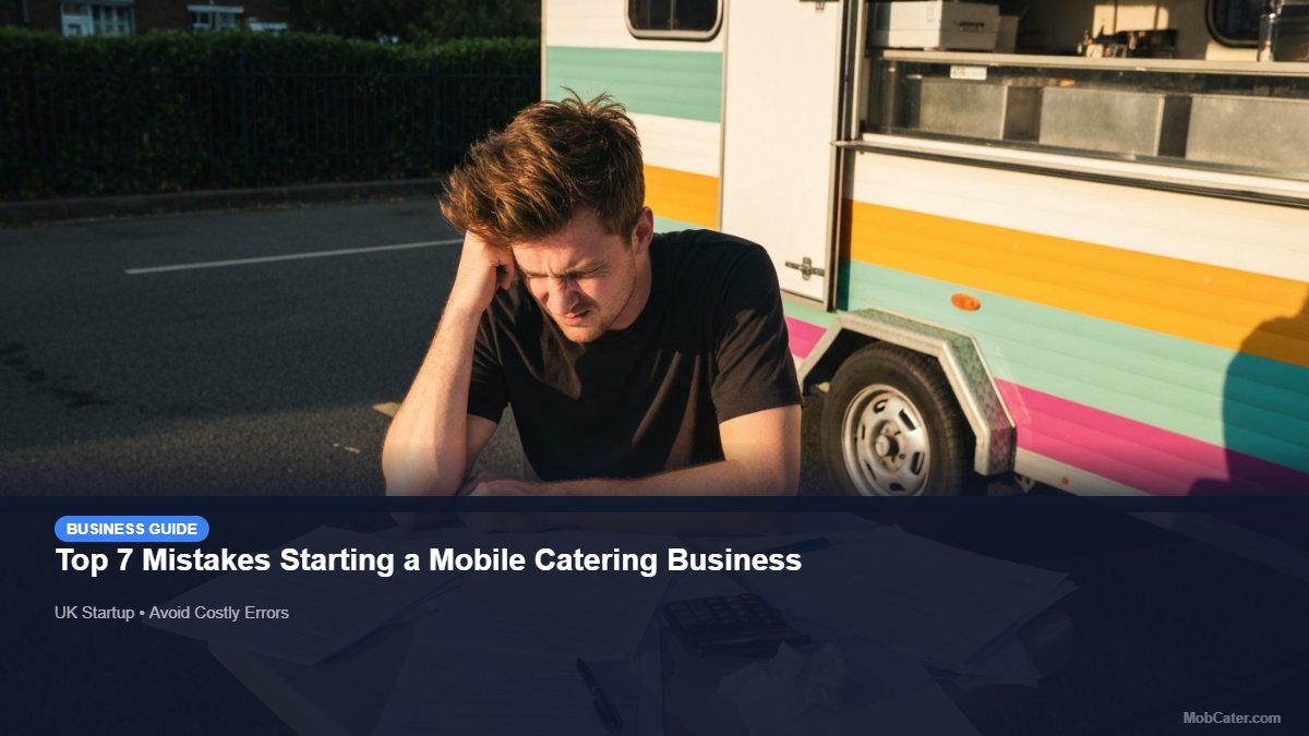 Top 7 Mistakes Starting a Mobile Catering Business for mobile catering UK