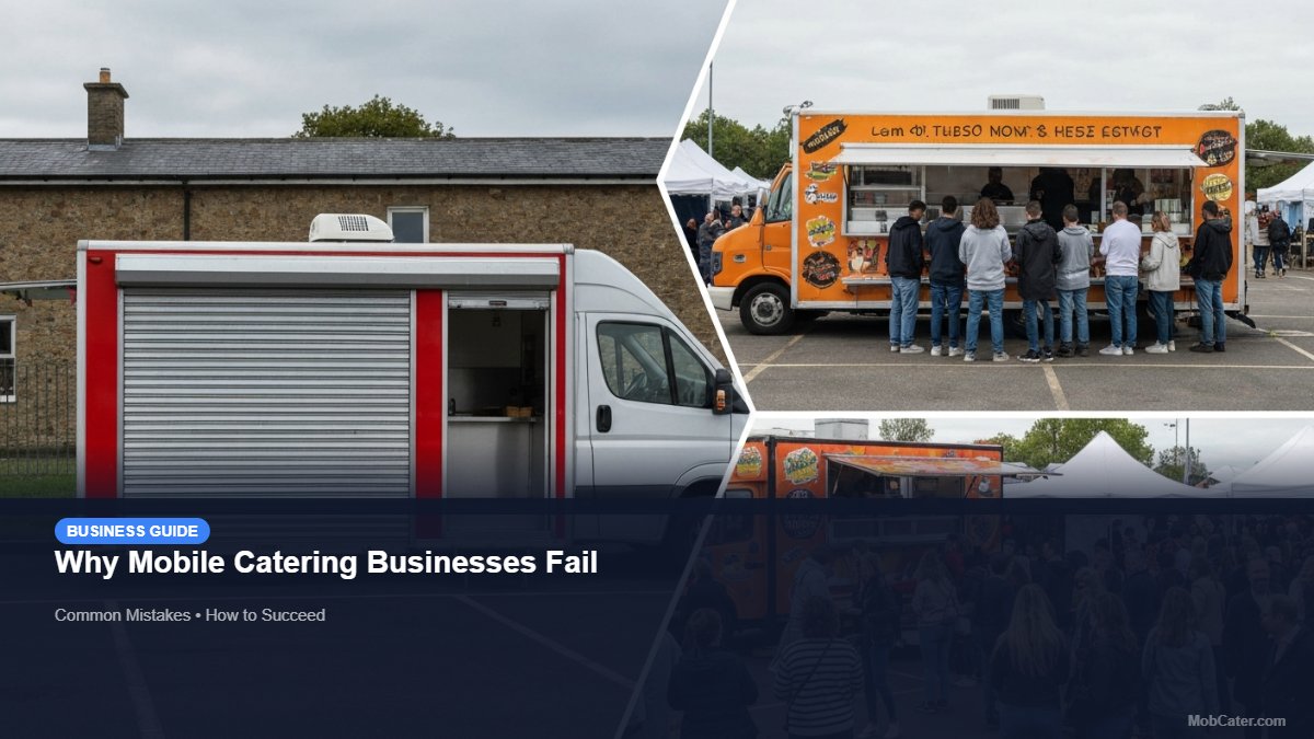 Why Mobile Catering Businesses Fail for mobile catering UK