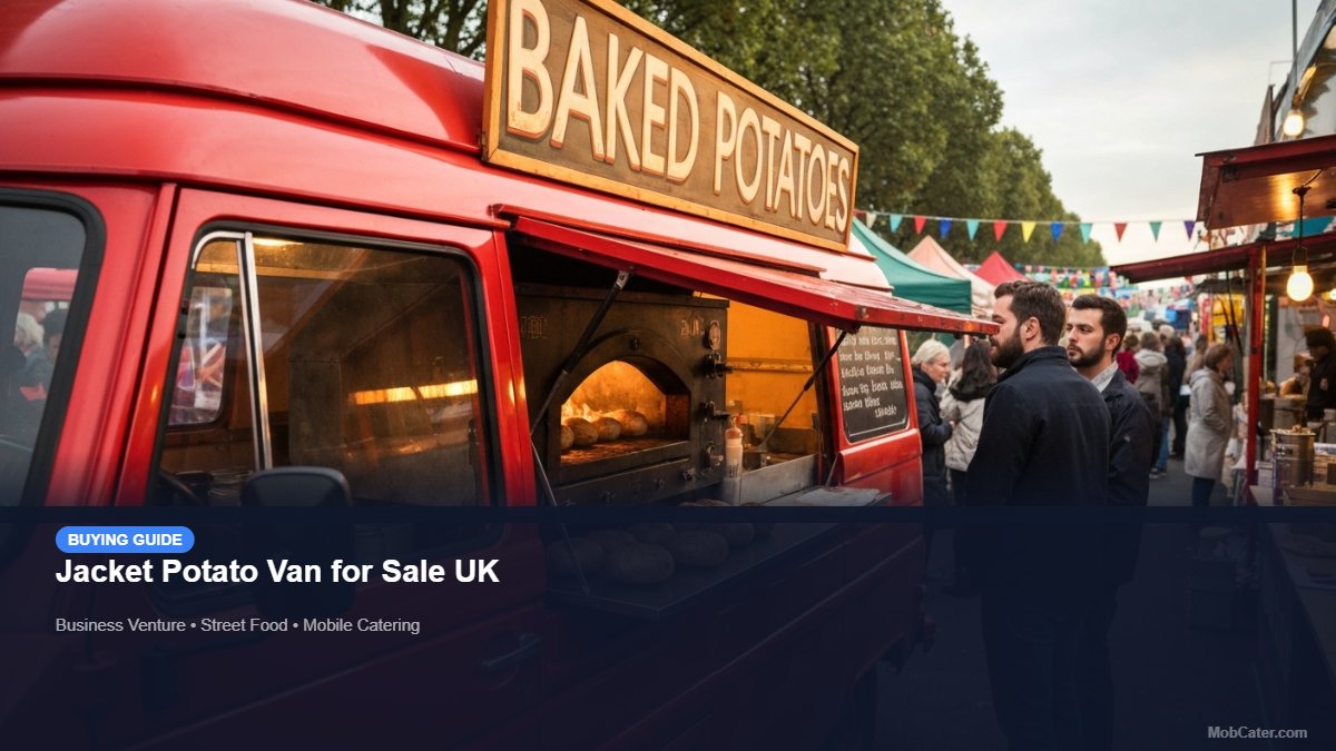 Jacket Potato Van for Sale UK for mobile catering UK