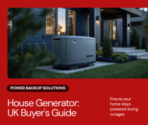 House generator guide - choosing backup power for your home in the UK