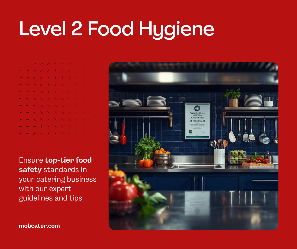 Level 2 food hygiene certificate for mobile catering businesses