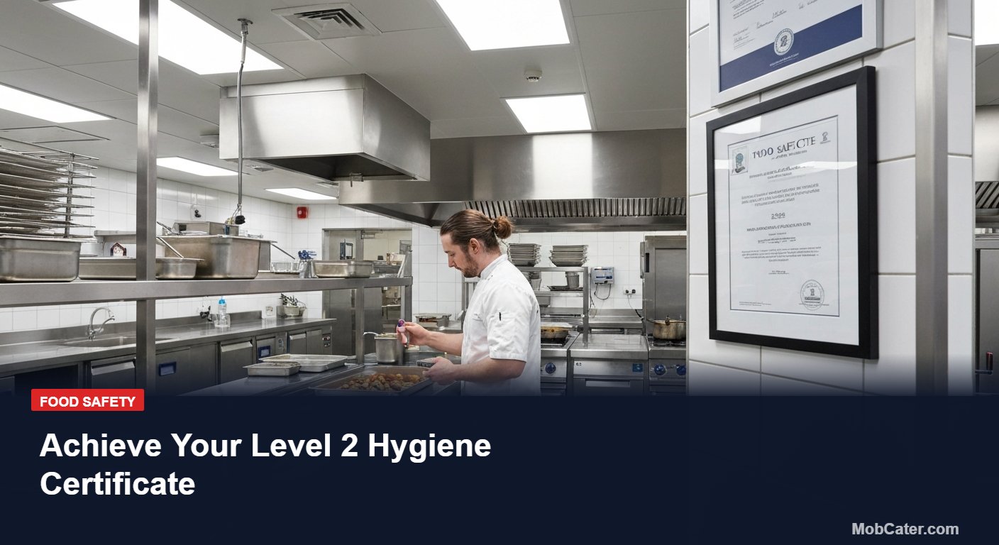 Achieve Your Level 2 Hygiene Certificate - Mobile Catering Equipment UK