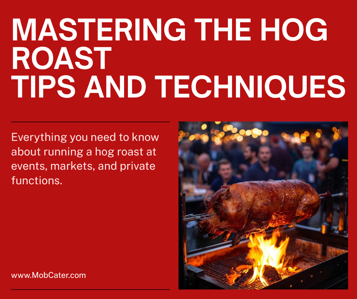 Hog roast tips and guide for outdoor catering events