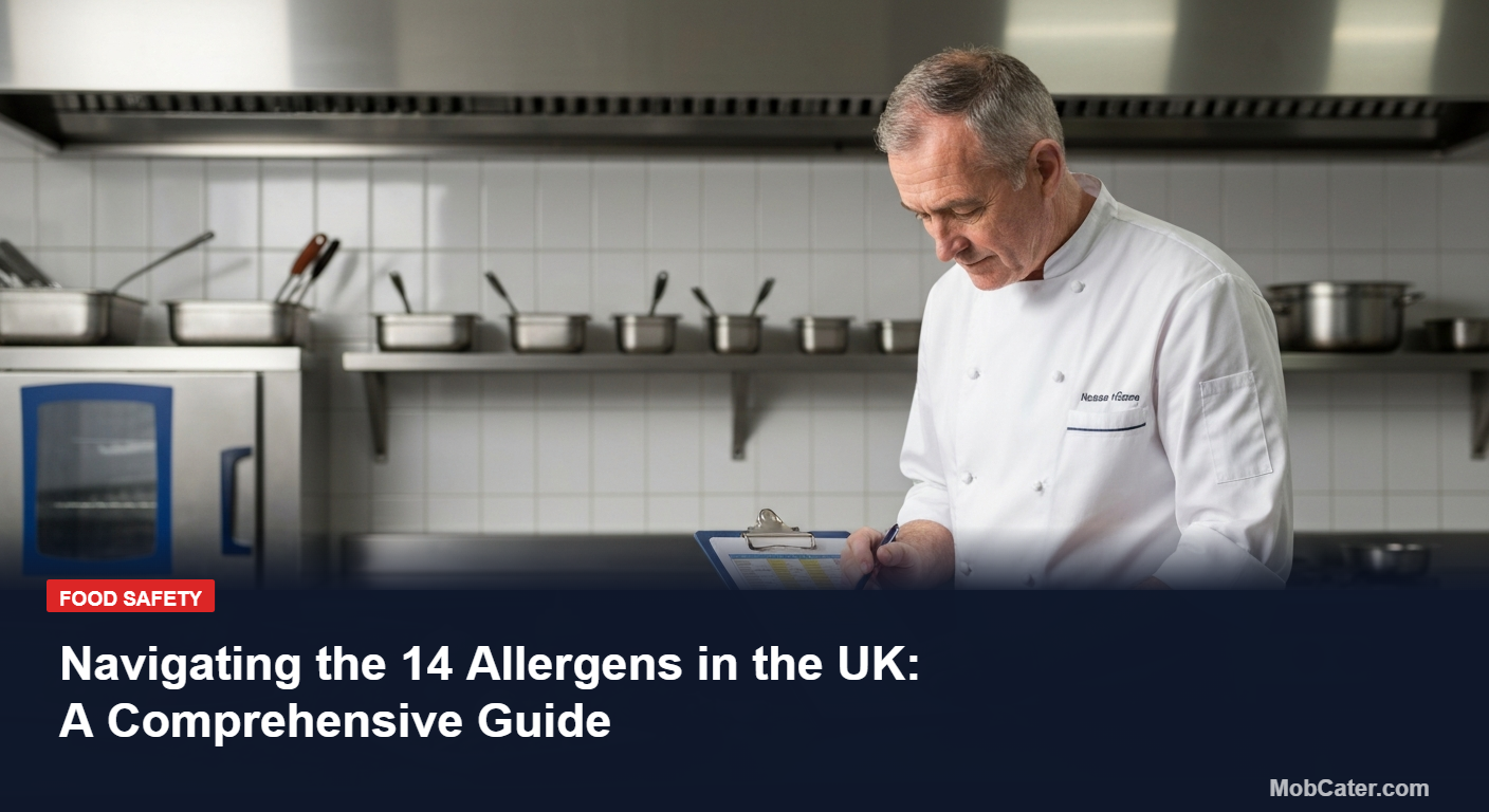 Navigating the 14 Allergens in the UK: A Comprehensive Guide - Mobile Catering UK