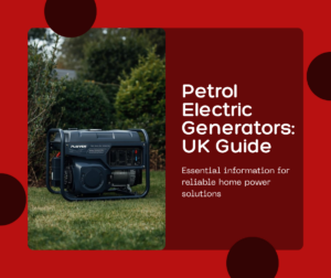 Petrol electric generators for reliable home backup power