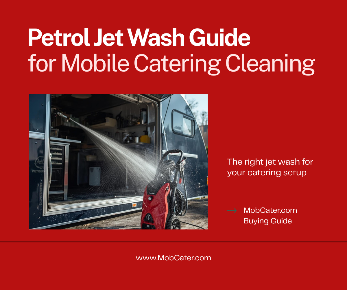 Petrol jet wash buying guide for mobile catering