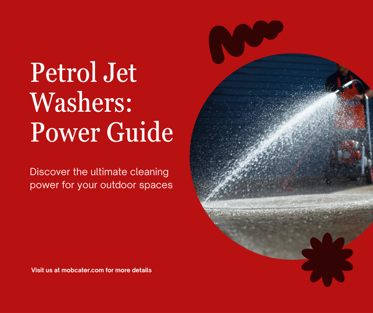 Petrol jet washer guide - pressure washers for outdoor cleaning