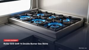Roller Grill GAR 14 Double Burner Gas Stove - Mobile Catering Equipment UK