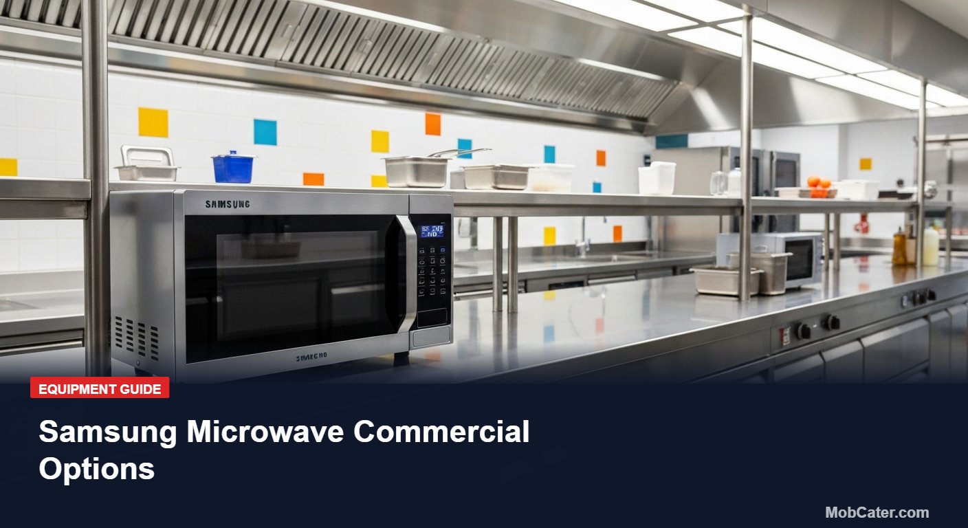 Samsung Microwave Commercial Options - Mobile Catering Equipment UK