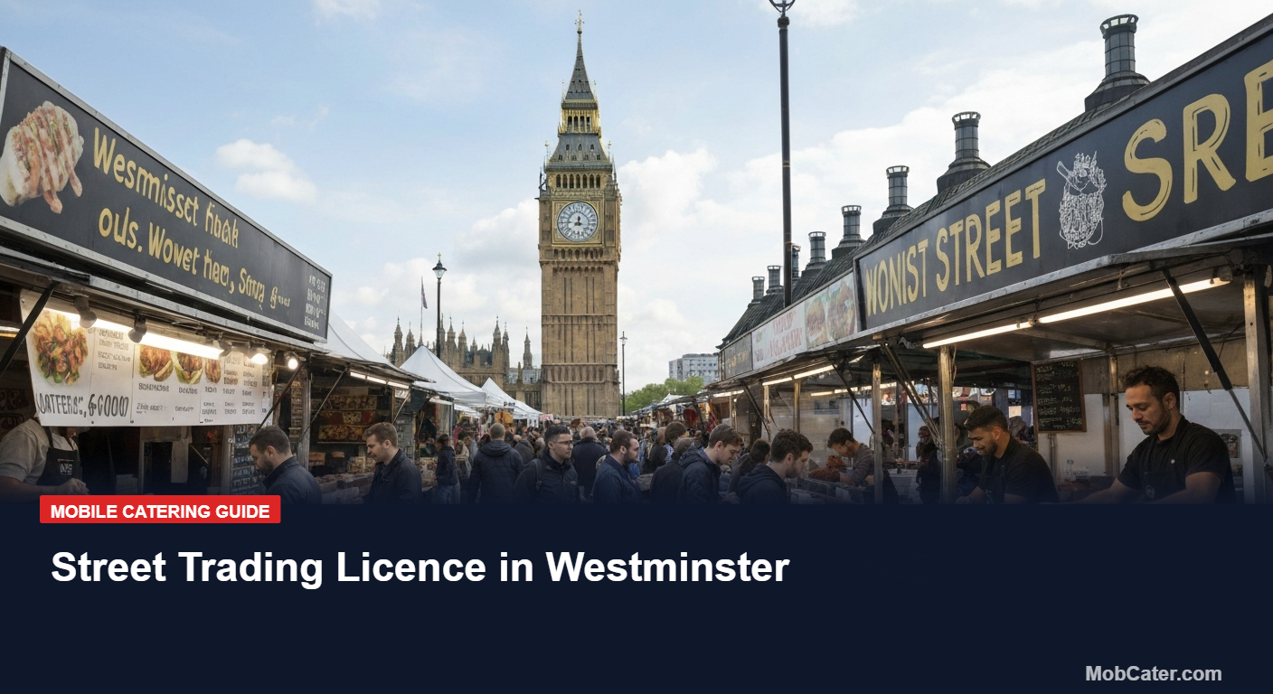 Street Trading Licence in Westminster - Mobile Catering Equipment UK