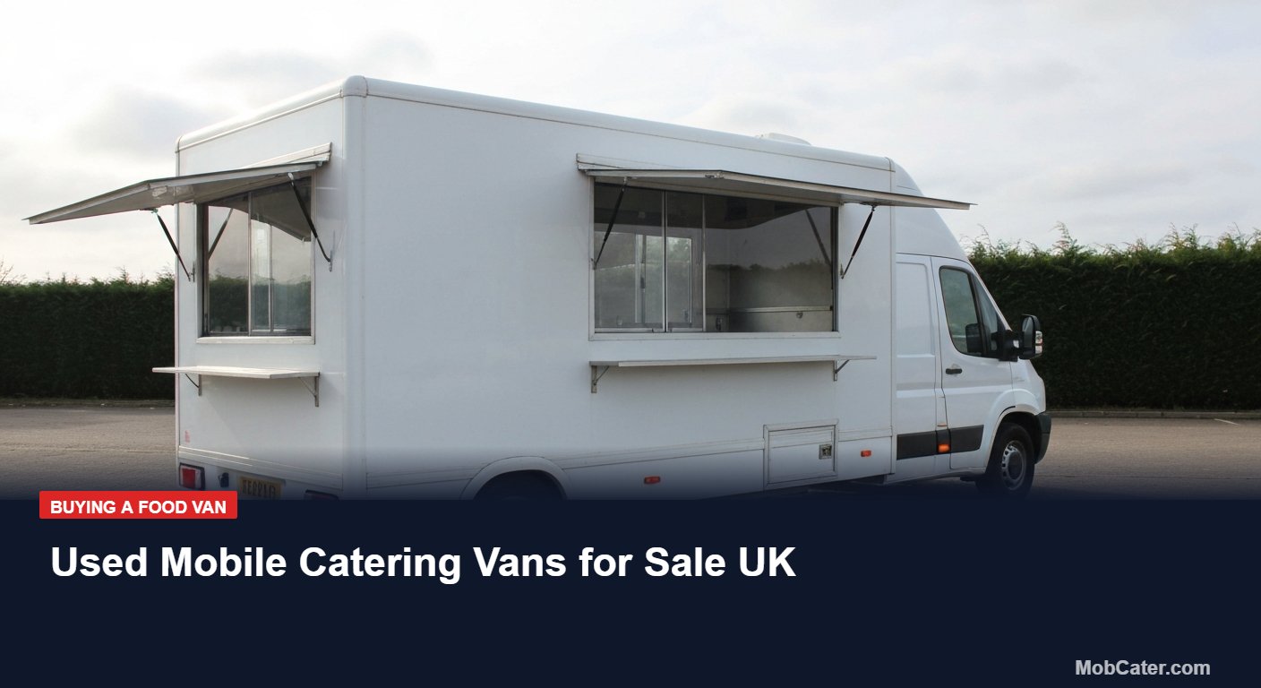 Used Mobile Catering Vans for Sale UK - Mobile Catering Equipment UK