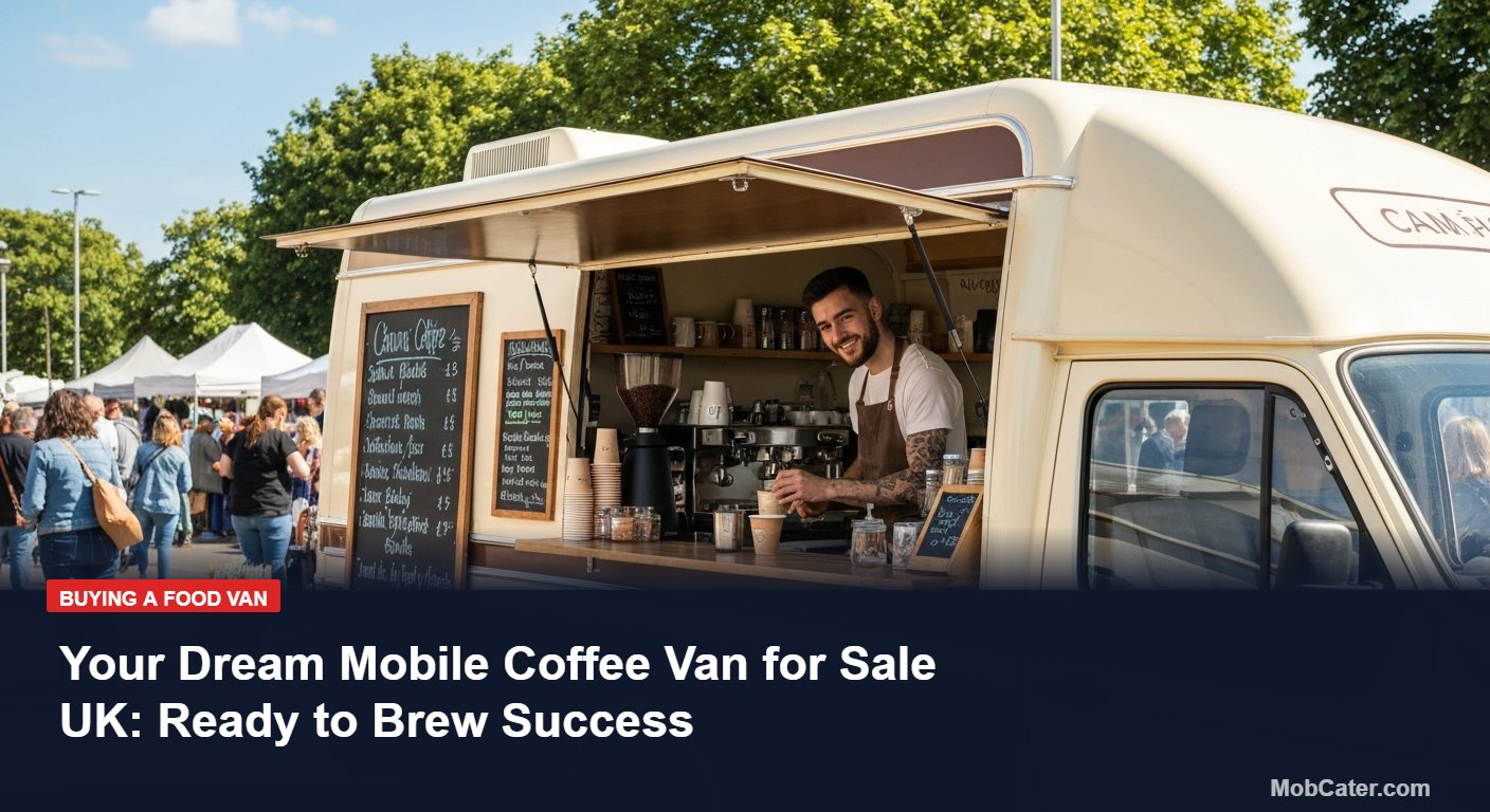 Your Dream Mobile Coffee Van for Sale UK: Ready to Brew Success - Mobile Catering UK