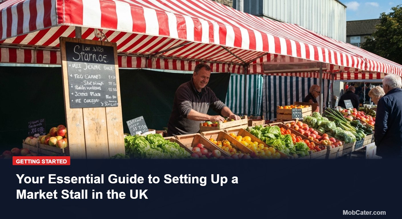 Your Essential Guide to Setting Up a Market Stall in the UK - Mobile Catering UK