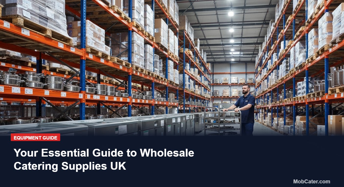 Your Essential Guide to Wholesale Catering Supplies UK - Mobile Catering UK