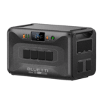 BLUETTI Apex 300 Portable Power Station – ports and display close-up