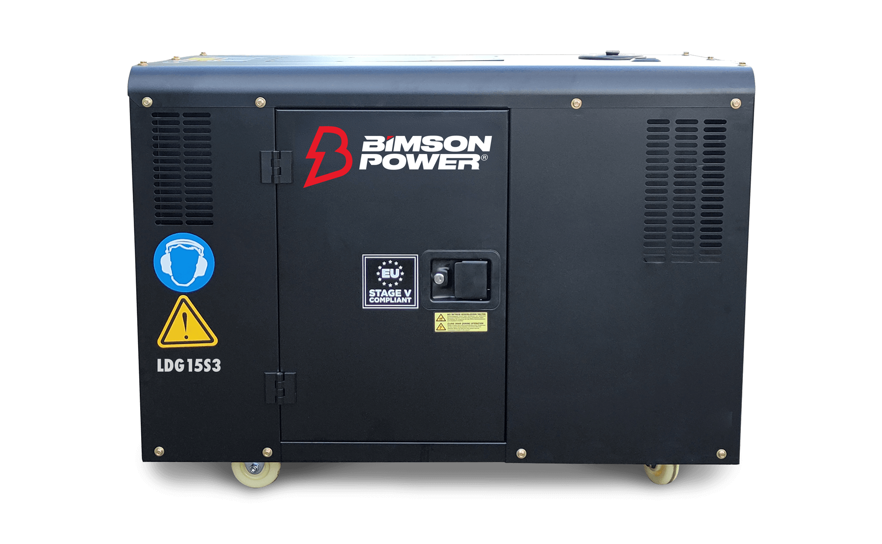 LDG15S3-UK 1 Bimson Power 15 kVa Diesel Generator 3 Phase