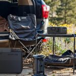 EcoFlow RIVER 3 (10ms UPS) Portable Power Station – powering equipment outdoors