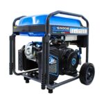 Gorilla Power GP6500iE control panel with sockets and electric start