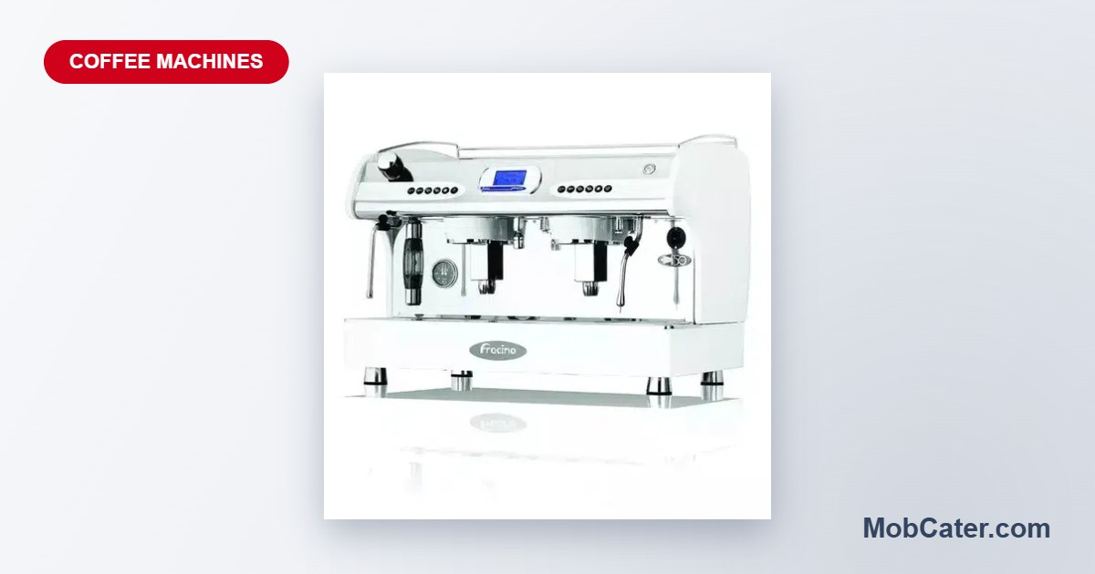 Fracino Romano PID2 two group espresso coffee machine with per-group PID temperature control, reviewed by MobCater