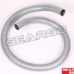 Galvanised flexible generator exhaust pipe with 38mm clamp
