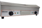 Infernus electric griddle front controls and grease drawer