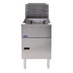 Pitco SG18S Solstice LPG gas fryer — front view