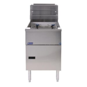Pitco SG18S Solstice LPG gas fryer — front view