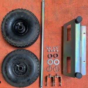 GearGB 50 frame solid tyre wheel kit — wheels, axle, handle and fixings