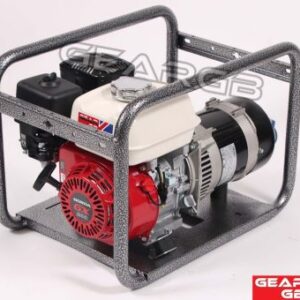 GB4000H petrol generator side view showing alternator