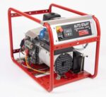 GB8000HL AS LPG generator side view with Honda GX390 engine