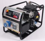 GB12000HL AS auto-start generator showing Auto Start control panel
