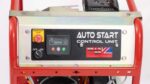 Auto Start control unit panel on the GB5000HL AS generator