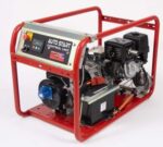 GB5000HL AS auto-start LPG generator side view with Honda GX270 engine