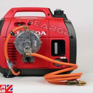 Honda EU22i LPG dual fuel inverter generator with regulator and hose