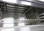 Infernus electric salamander grill interior showing heating elements and rack