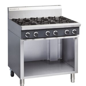 Blue Seal Cobra C9D 6 burner gas boiling top
