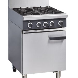 Blue Seal Cobra CR6D 4 burner gas range cooker with oven