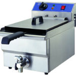 Infernus INEF-10V countertop electric fryer 10 litres with drain tap