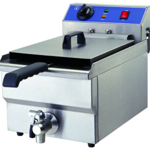 Infernus INEF-10V countertop electric fryer 10 litres with drain tap
