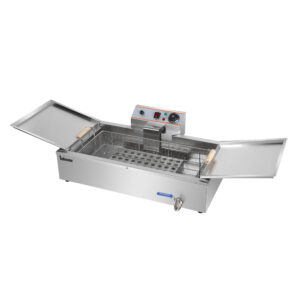 Infernus INF-13L countertop electric fish fryer 13 litres with drain tap