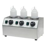 Infernus INF-BW3 sauce bottle warmer for three 1 litre bottles