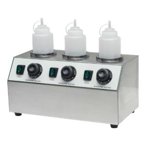 Infernus INF-BW3 sauce bottle warmer for three 1 litre bottles