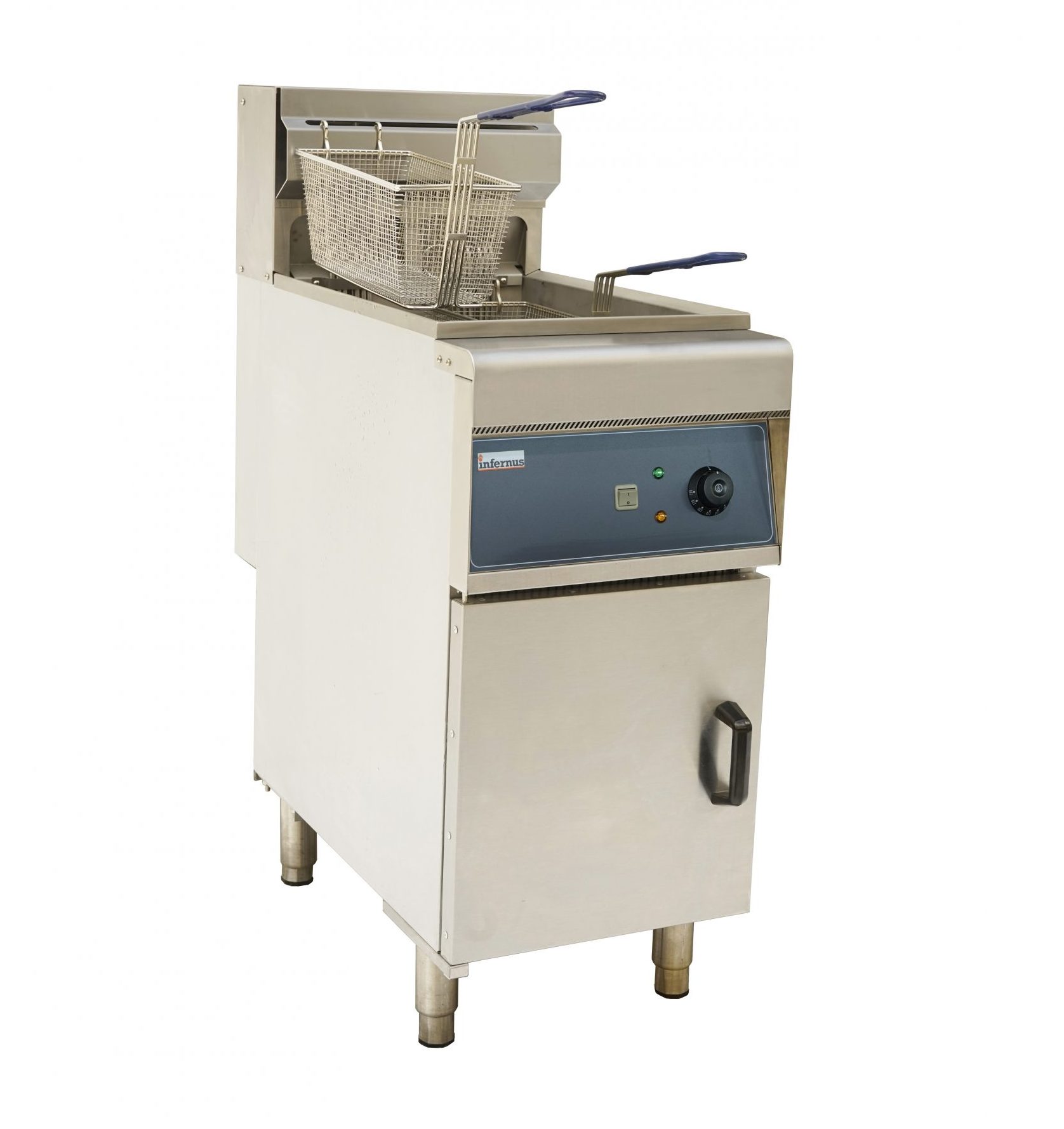 Infernus INF-EF28L free standing 28 litre twin basket electric fryer Infernus INF-EF28L free standing 28 litre twin basket electric fryer