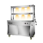 Infernus 120cm hot cupboard with two-tier heated gantry