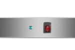 Infernus 90cm hot cupboard with two-tier heated gantry, gantry switch