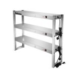 Infernus 120cm three layer heated gantry, from above with plug leads