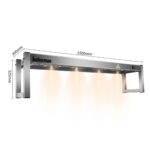 Infernus 150cm single layer heated gantry, dimensions